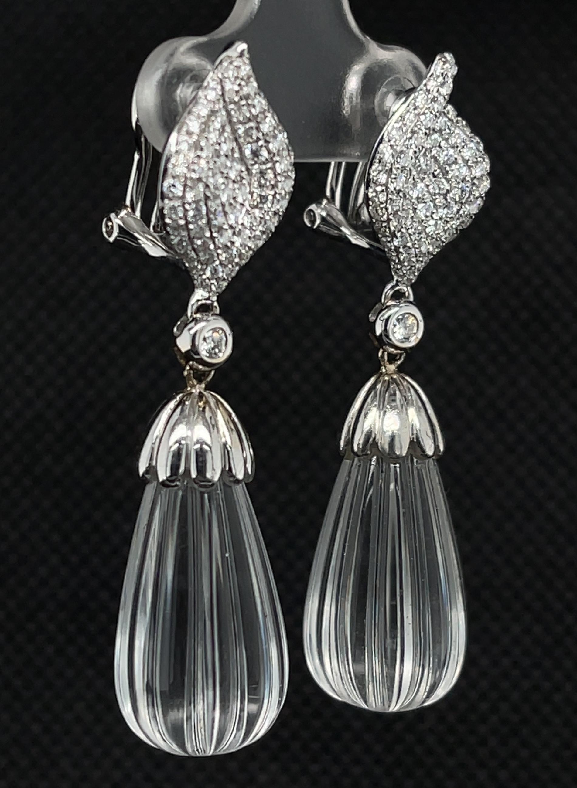 earrings with high neck dress