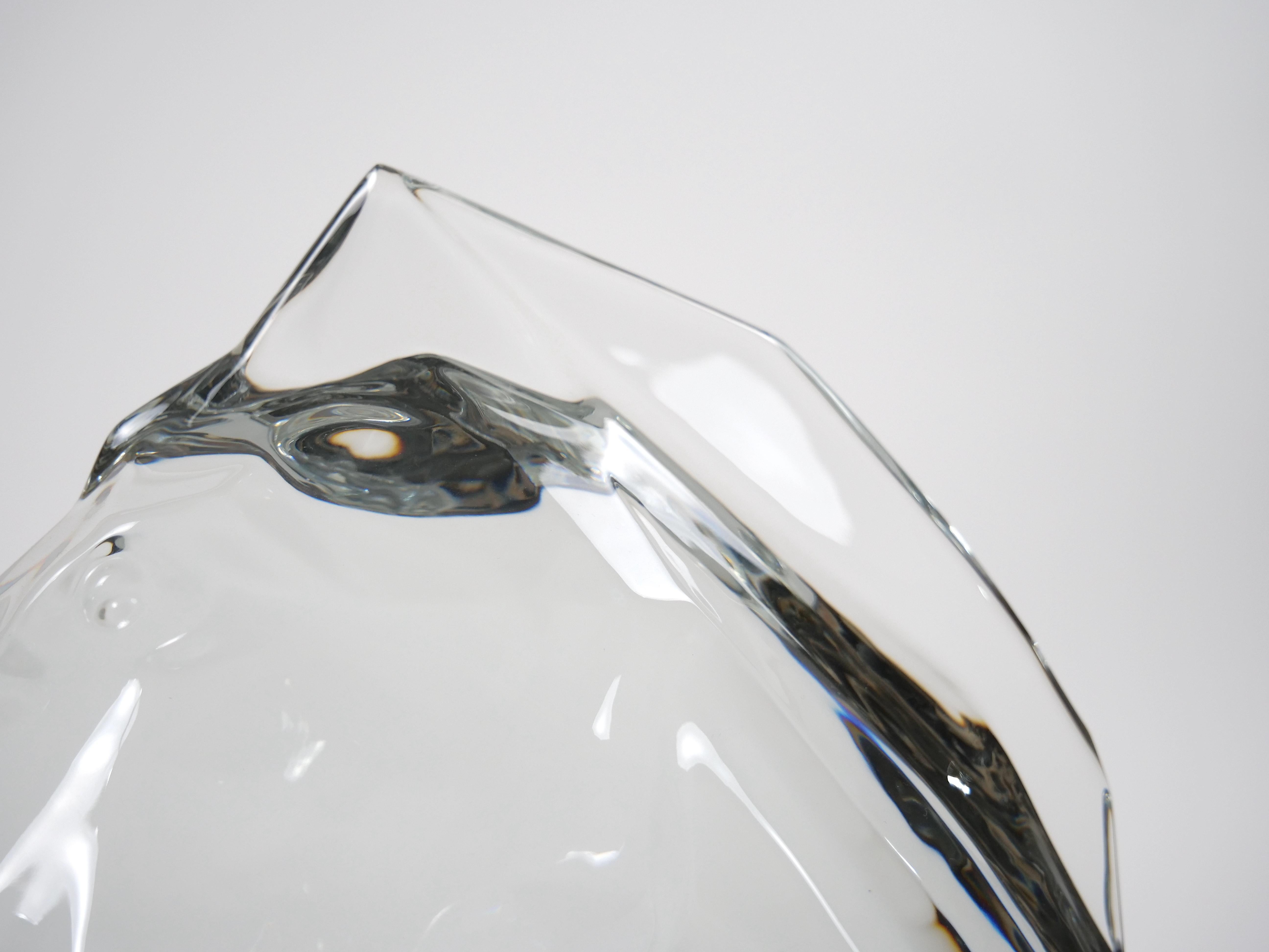Hand-Carved Rock Crystal Equo Case  Horse Head / Marble Base Sculpture For Sale 4