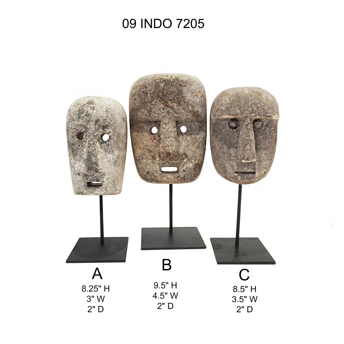 Hand-Carved Rock Face Sculptures from Indonesia 10