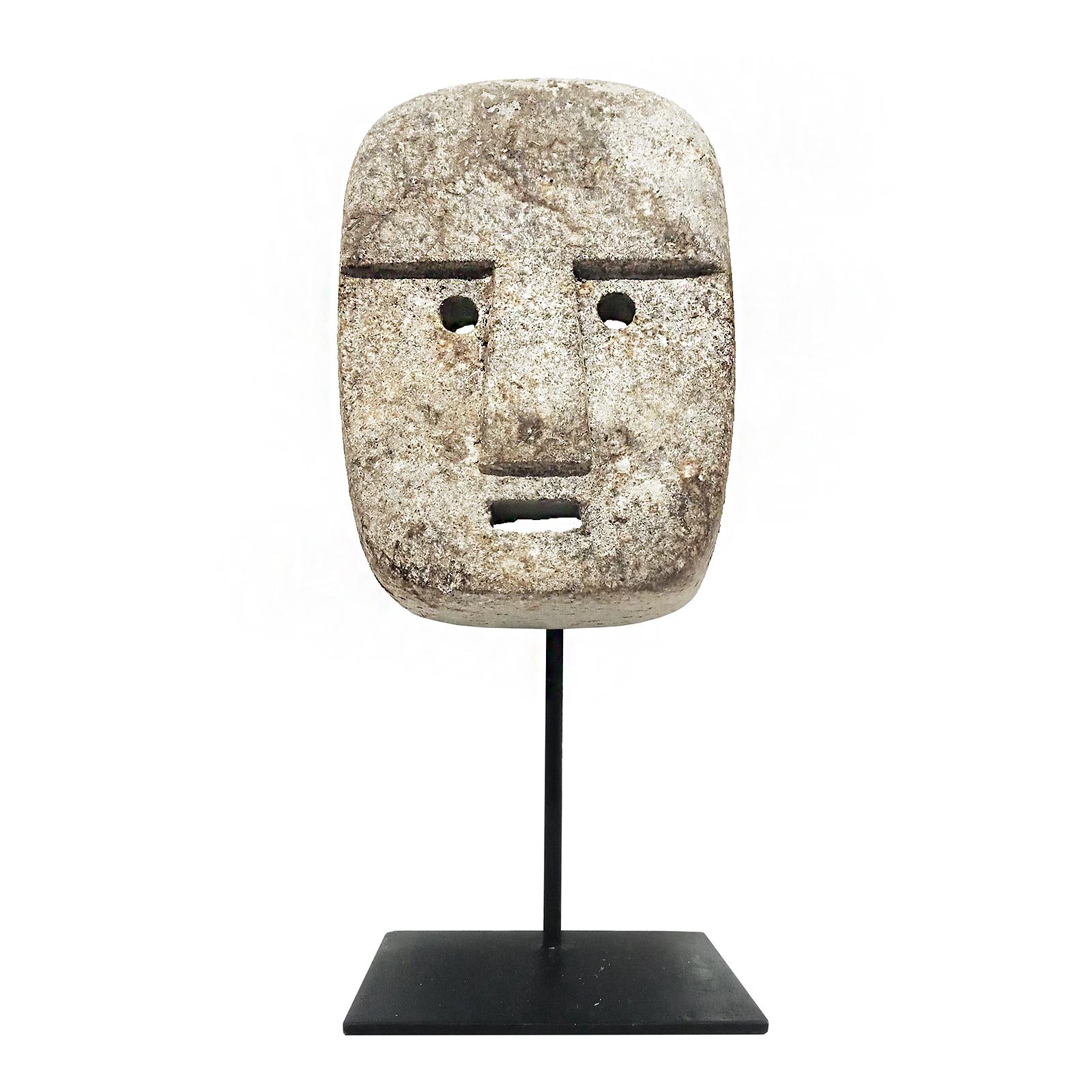Indonesian Hand-Carved Rock Face Sculptures from Indonesia