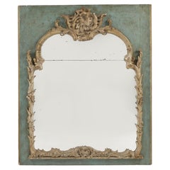 Hand-carved Rococo Italian Mirror