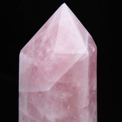 Hand Carved Rose Quartz Point
