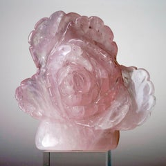 Rose Quartz Rose From Madagascar