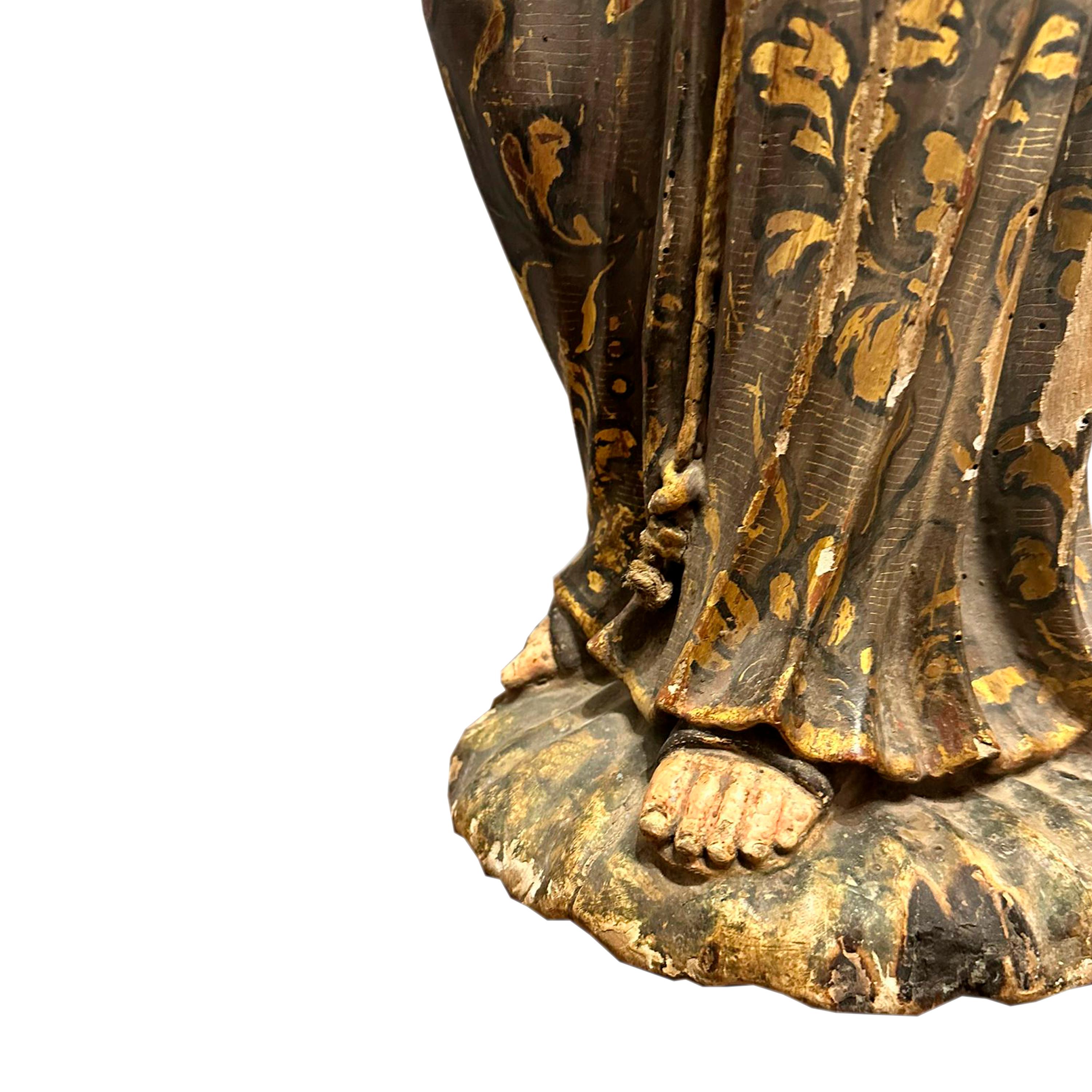 Spagnolo Scultura in legno 