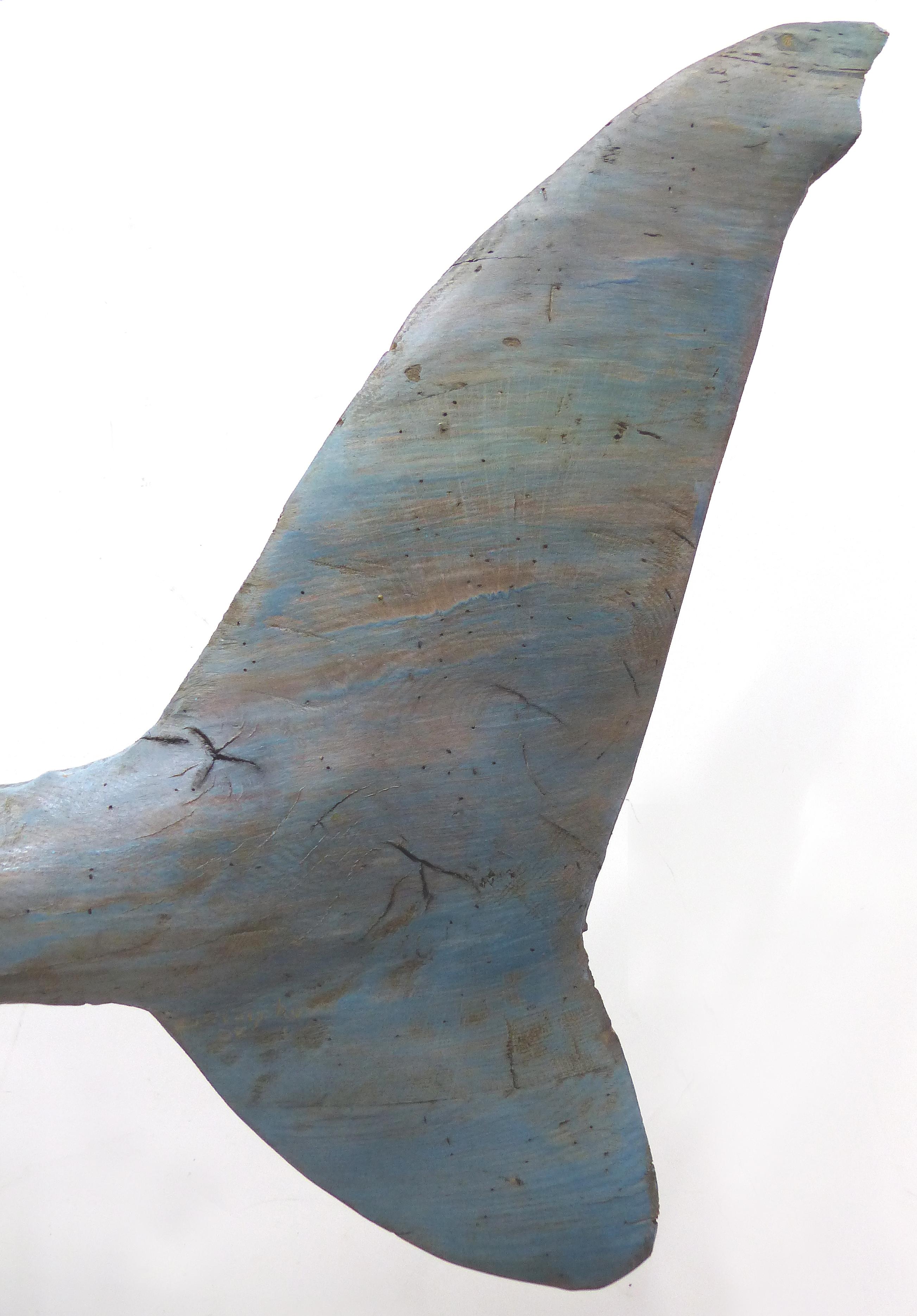 Contemporary Davis Murphy Hand Carved Sculpture of a Hammerhead Shark, 2018