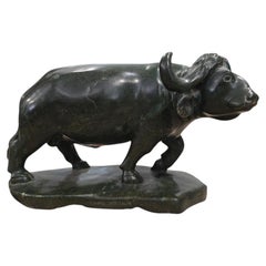 Hand-Carved Serpentine Sculpture by Fabian Musiwa, Zimbabwe, 1970s