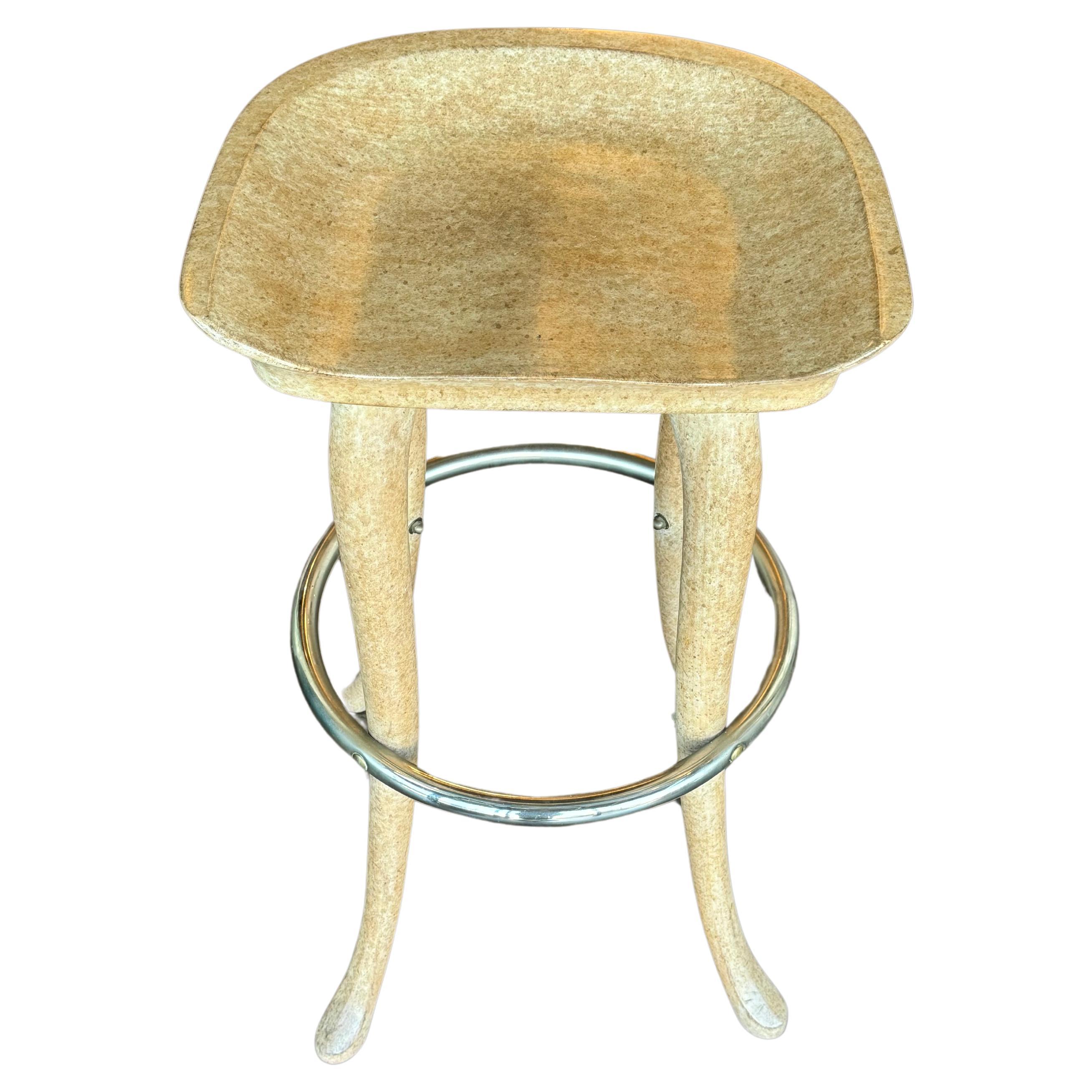 Introducing our charming Hand-Carved Soft Wood Elephant Stools—where artistry meets functionality in a delightful fusion. Crafted with care, each stool captures the whimsical spirit of elephants, paired with sleek steel footrests for a modern