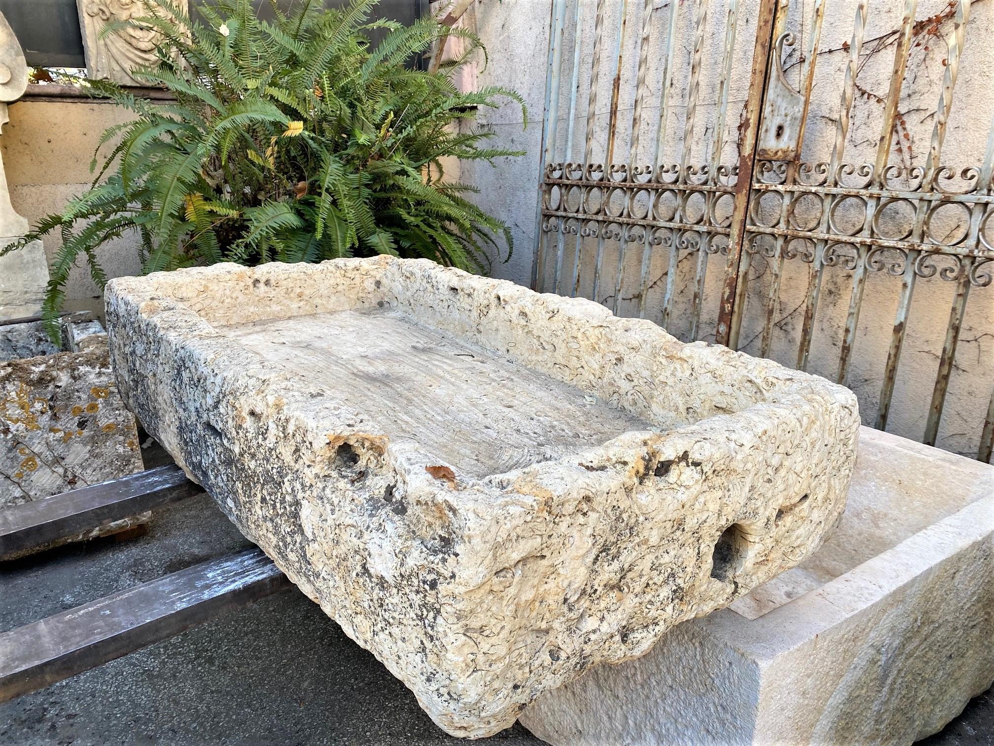 antique stone trough sink