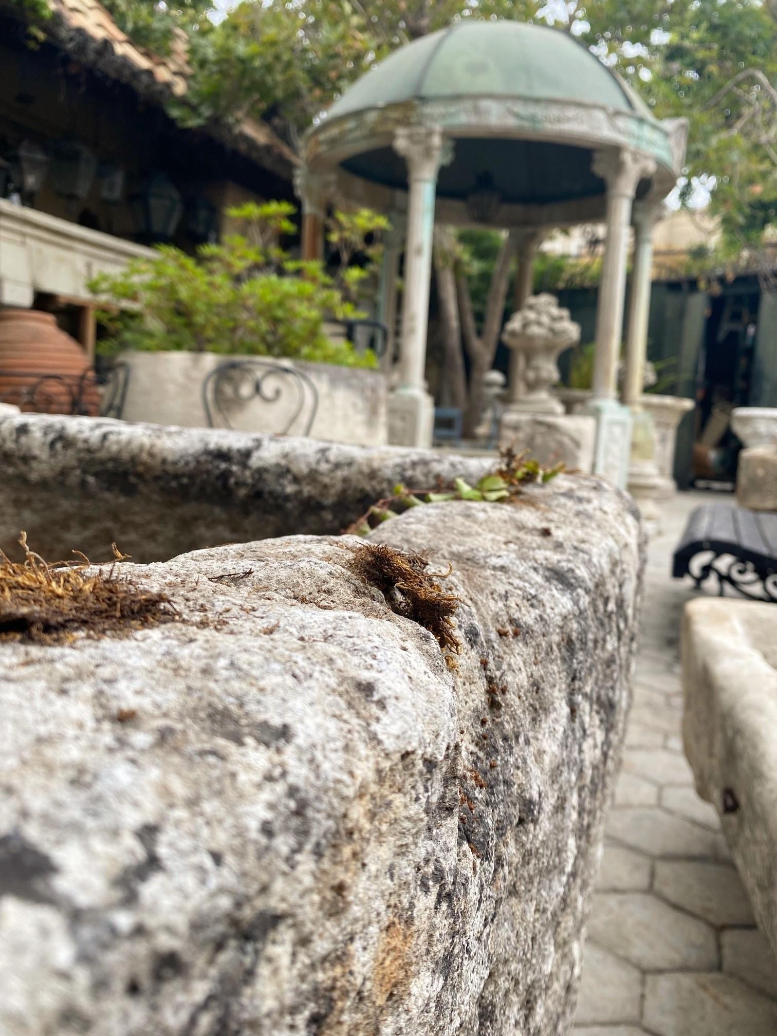 stone trough water feature