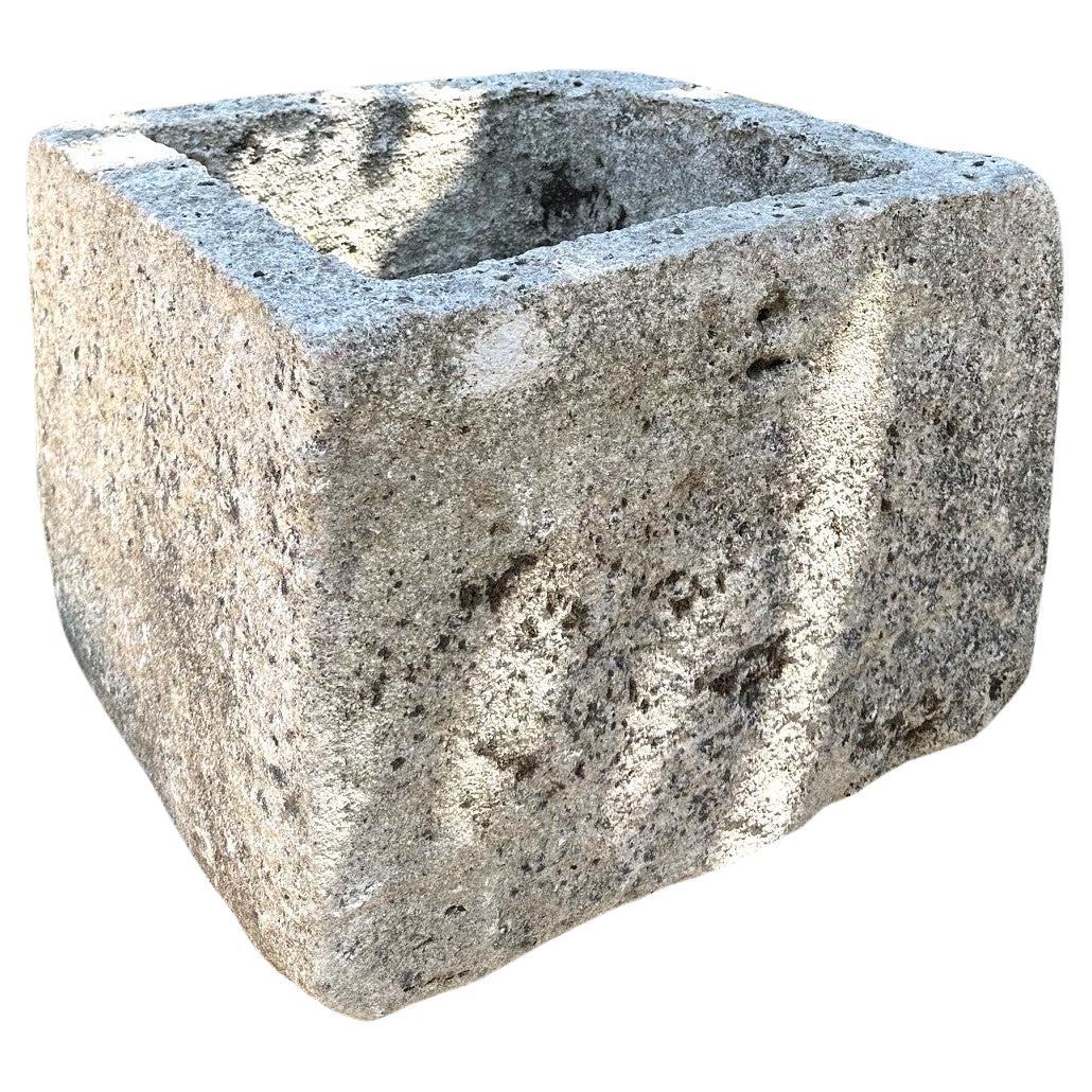 A Stone Container Jardinière Trough Basin Planter Antique Farm Sink LA