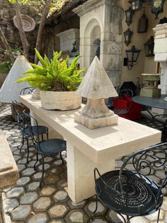 Hand Carved Stone Container Planter Jardinière Basin Fountain Trough Antiques LA