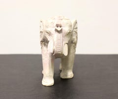 Hand Carved Stone Indian Elephant with Baby Elephant Inside