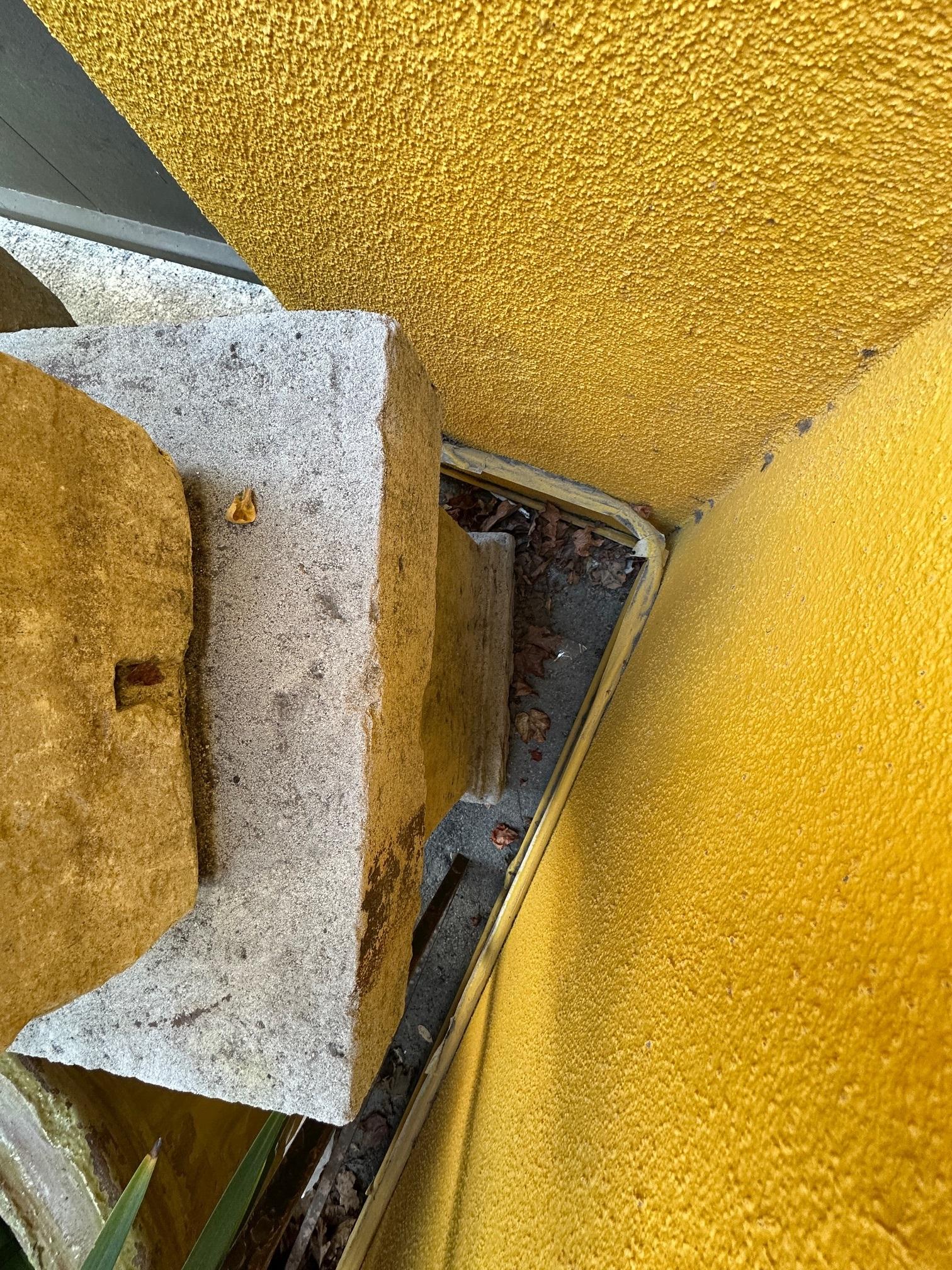 French Hand Carved Stone Pedestal Column Post Fountain Base Center block center piece