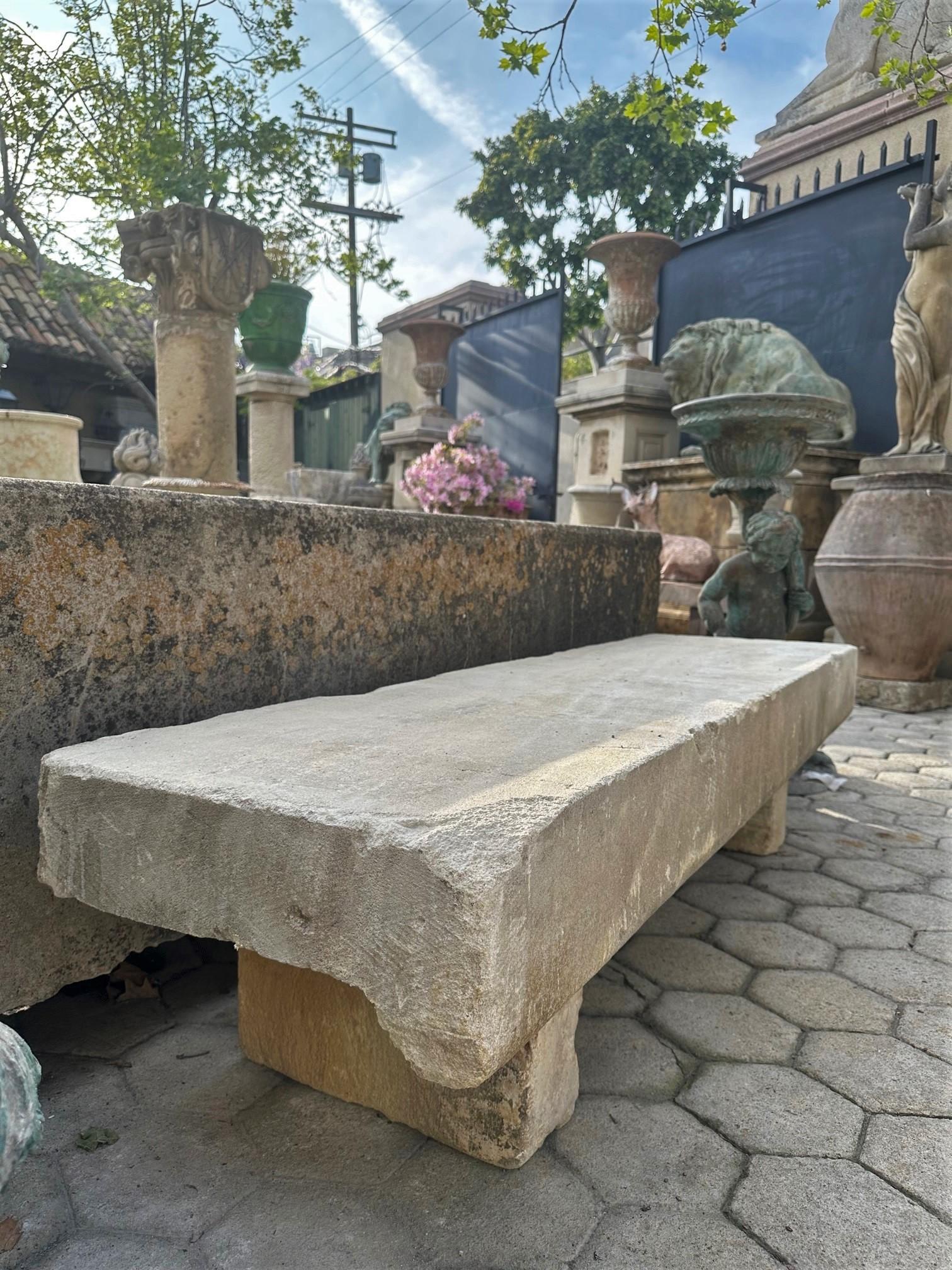 stone bench seat