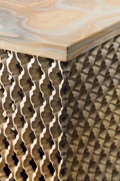 Jour Jali Square Table by Paul Mathiew for Stephanie Odegard