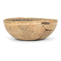 Hand-Carved Swedish Root Bowl