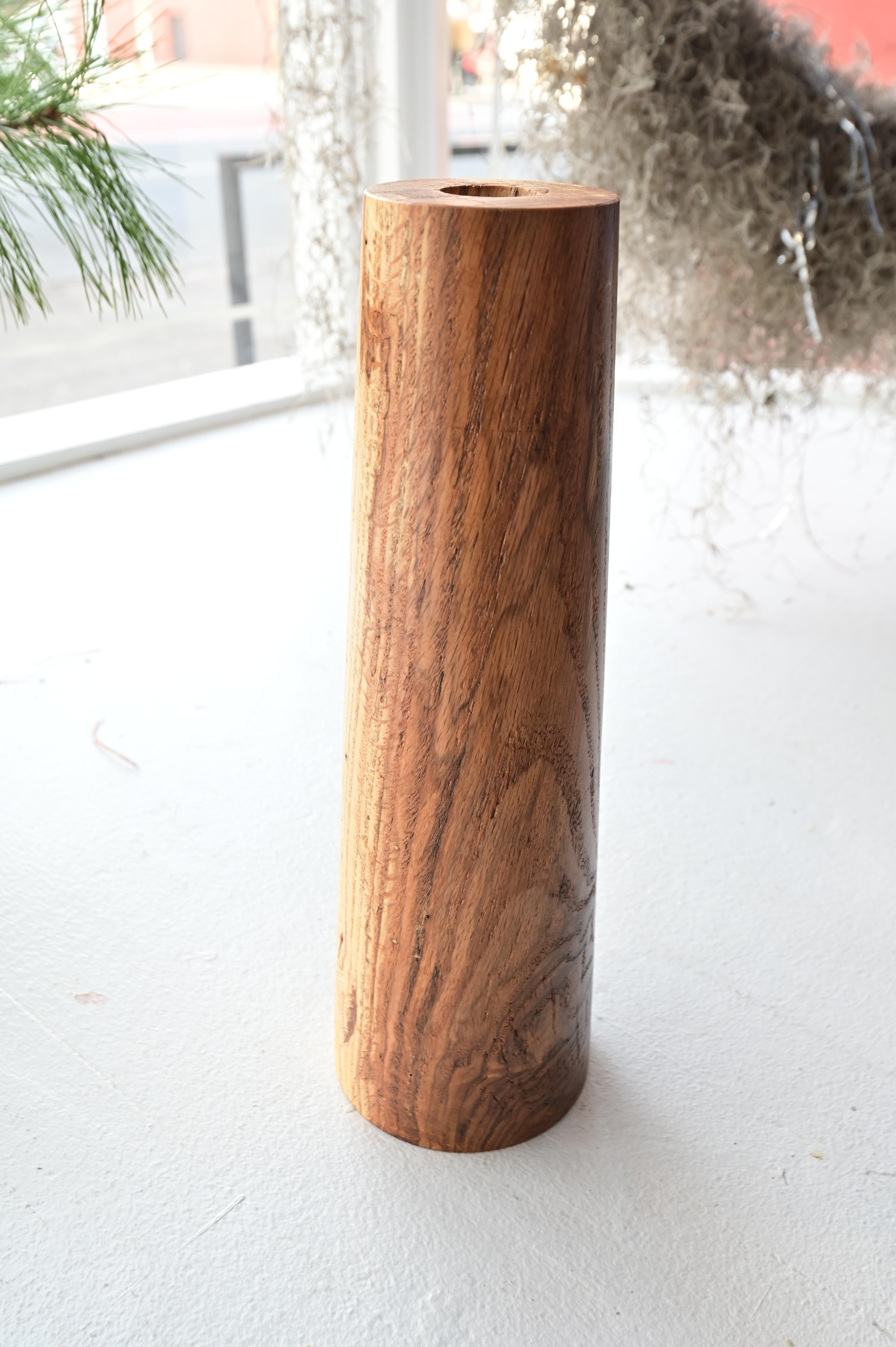 Contemporary Hand Carved Table Vase For Sale