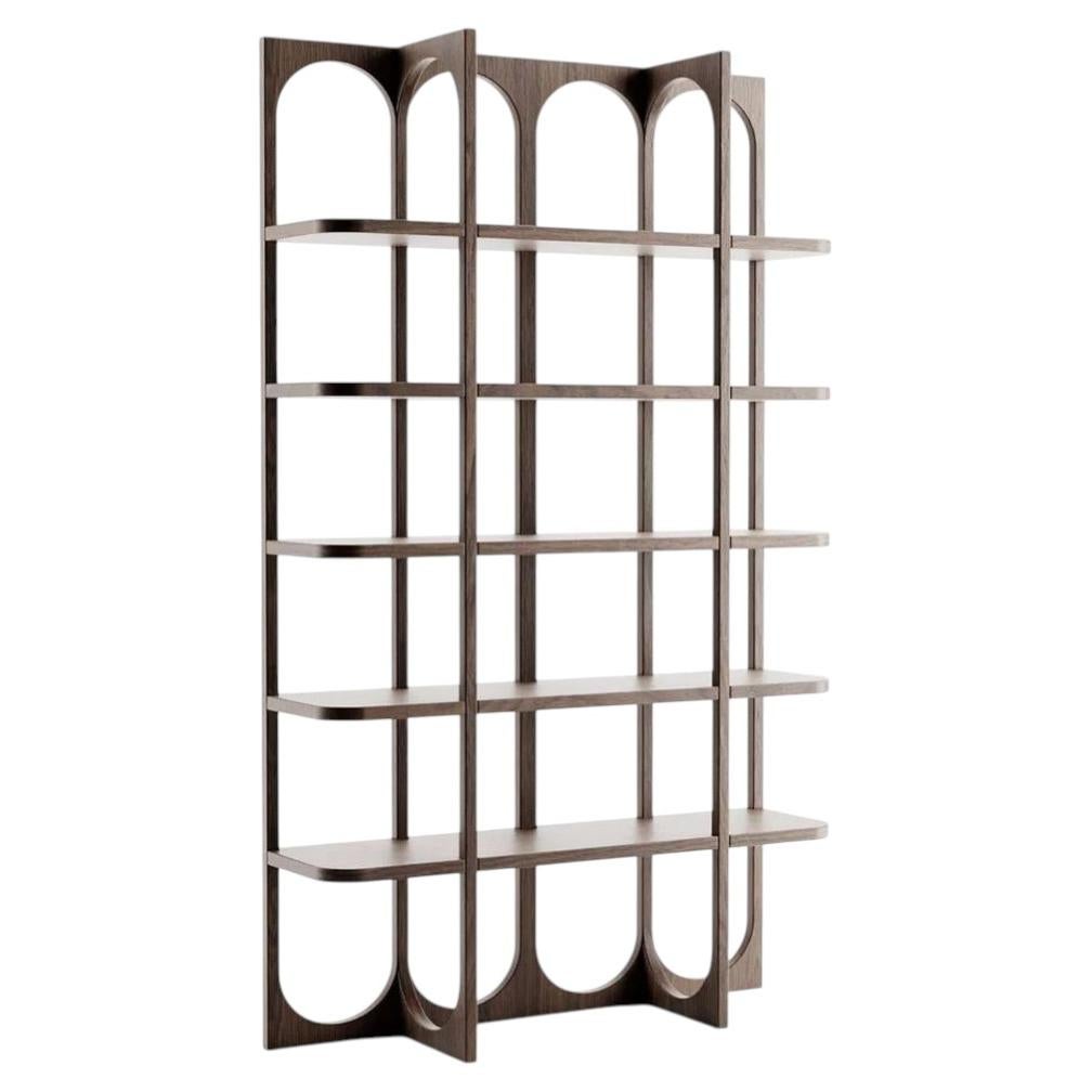 Sculptural Wooden Bookshelf - Made to Order & Customizable