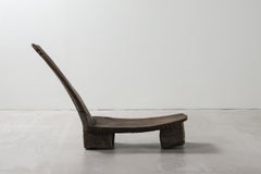 Sedia da salotto tunisina intagliata a mano