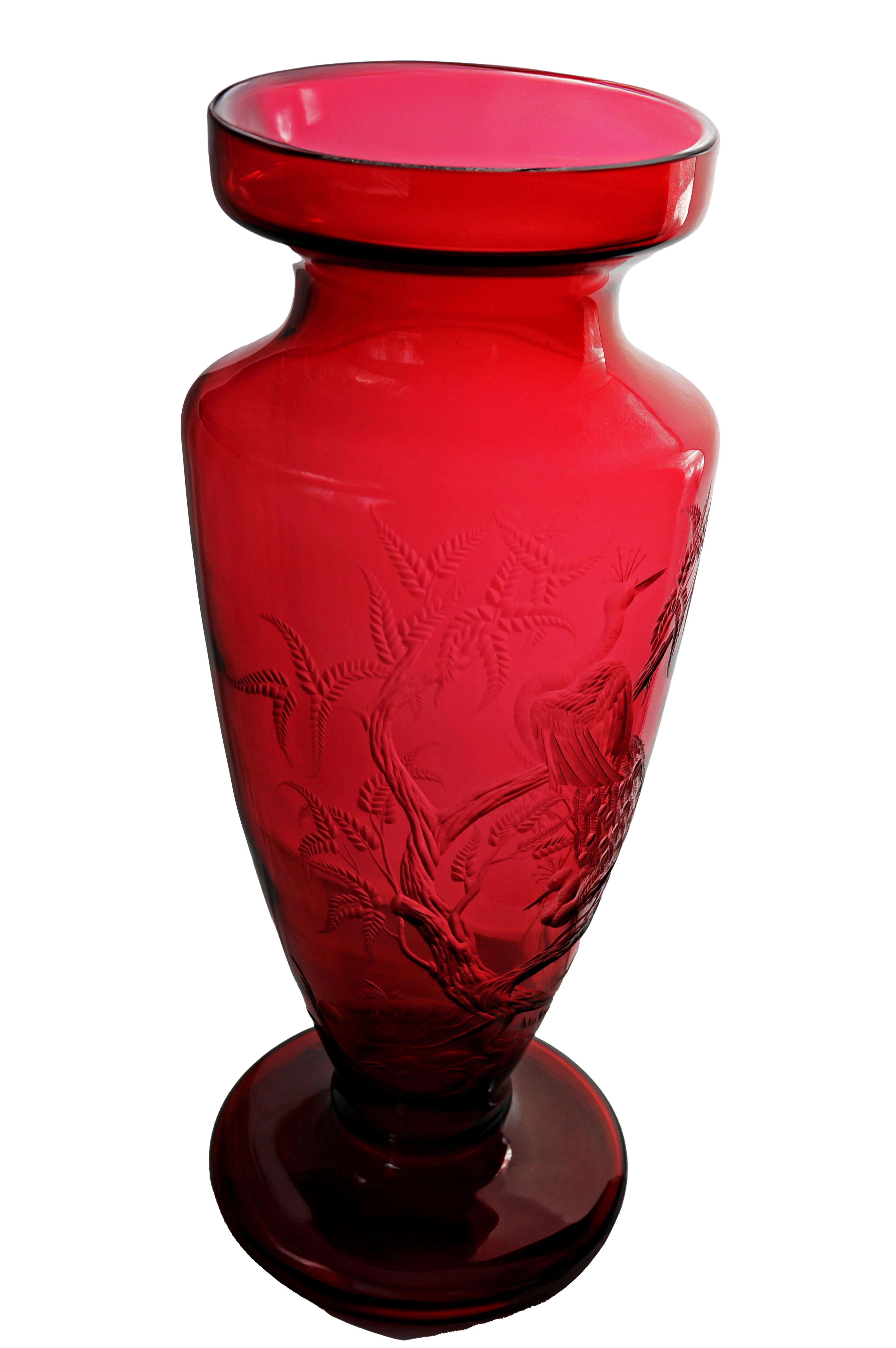 Hand Carved Vase, 1970s For Sale 2