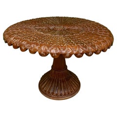 Hand Carved Venetian Grotto Table