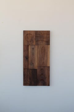 Hand Carved Wall Panel in Walnut