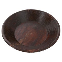Antique Hand Carved Wood Bowl