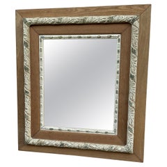 Hand Carved Wood Italian Mirror