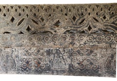 Hand-Carved Wood Panel Set from Toraja, Indonesia, C. 1900
