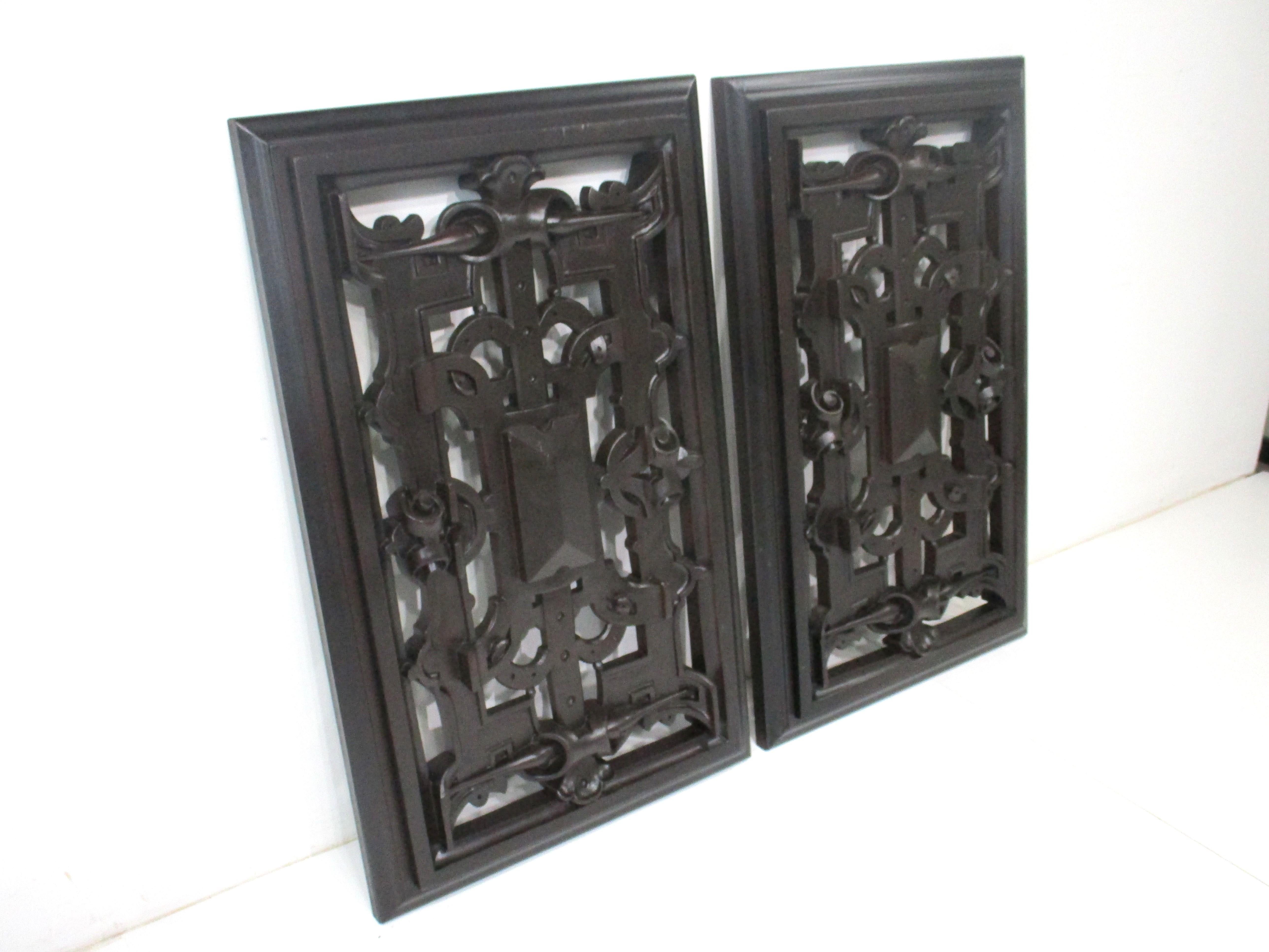 Neoclassical Hand Carved Wood Panels from a Monastery  For Sale