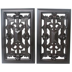 Hand Carved Wood Panels from a Monastery