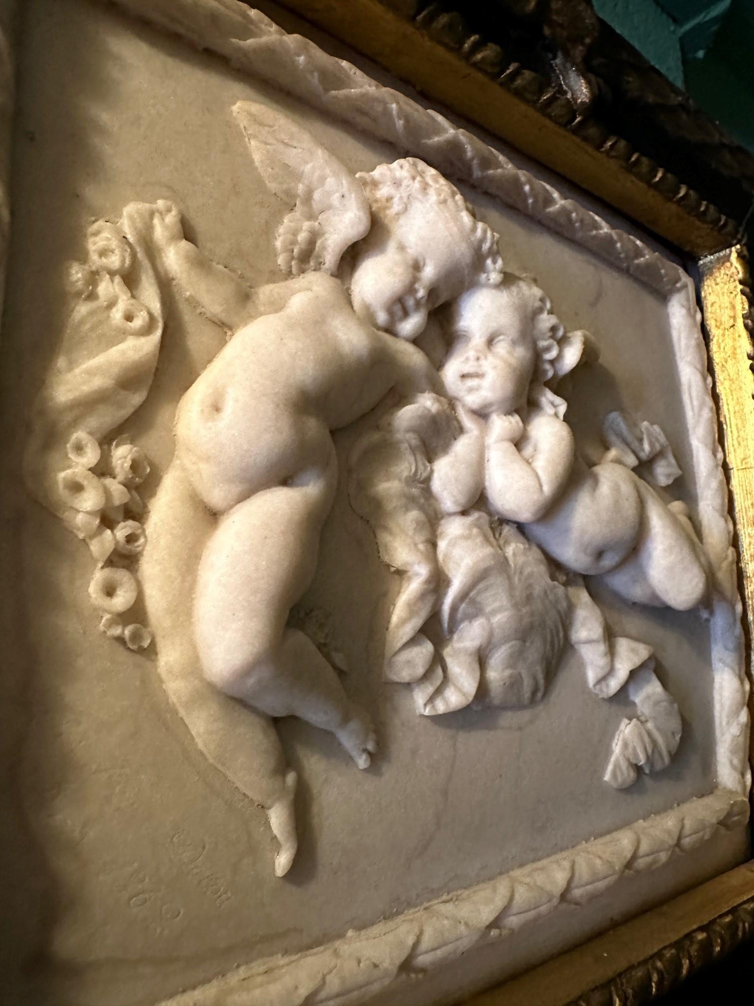 Bois sculpté à la main et pierre dorée Miroir de cheminée Verre décoratif Antiquités LA CA en vente 11