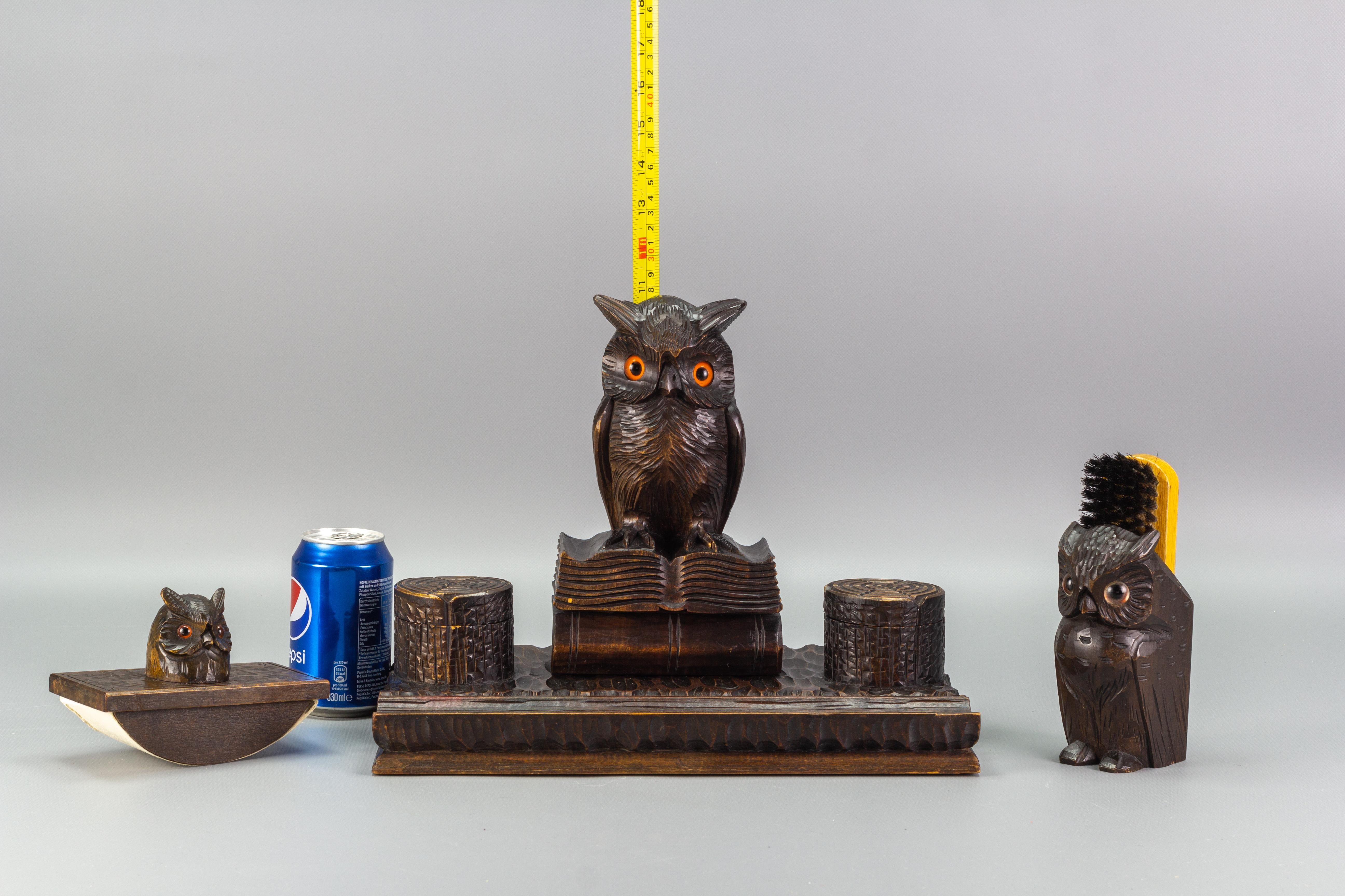 owl desk accessories