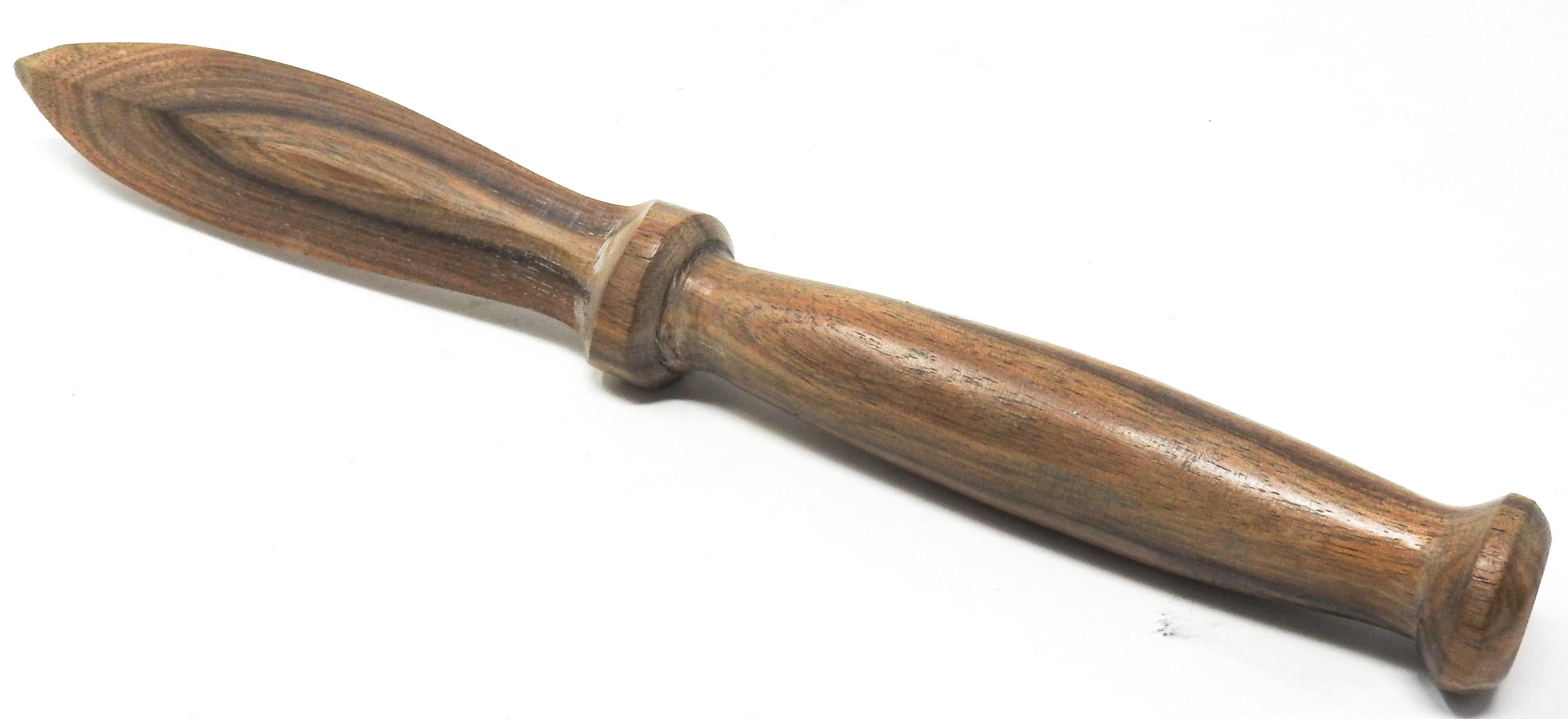 20th Century Hand Carved Wooden Letter Opener For Sale