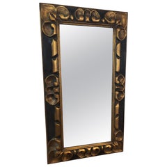 Hand Carved Gilt Wooden Mirror