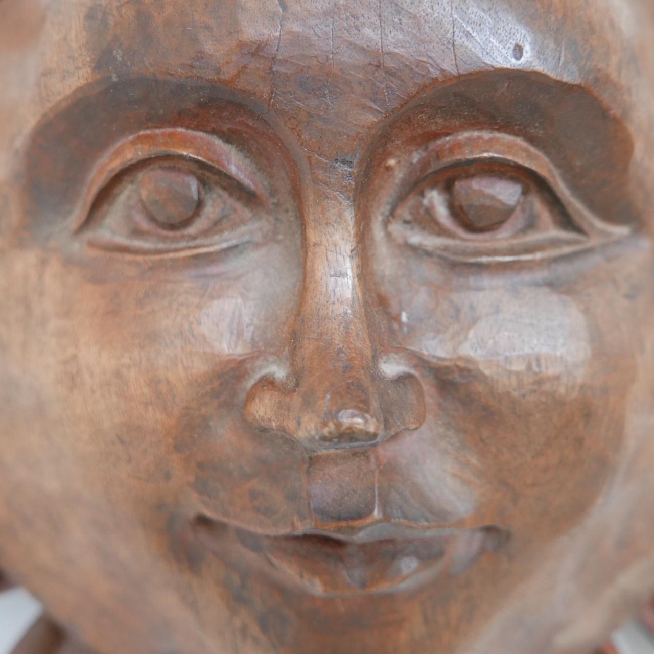 wooden sun wall art