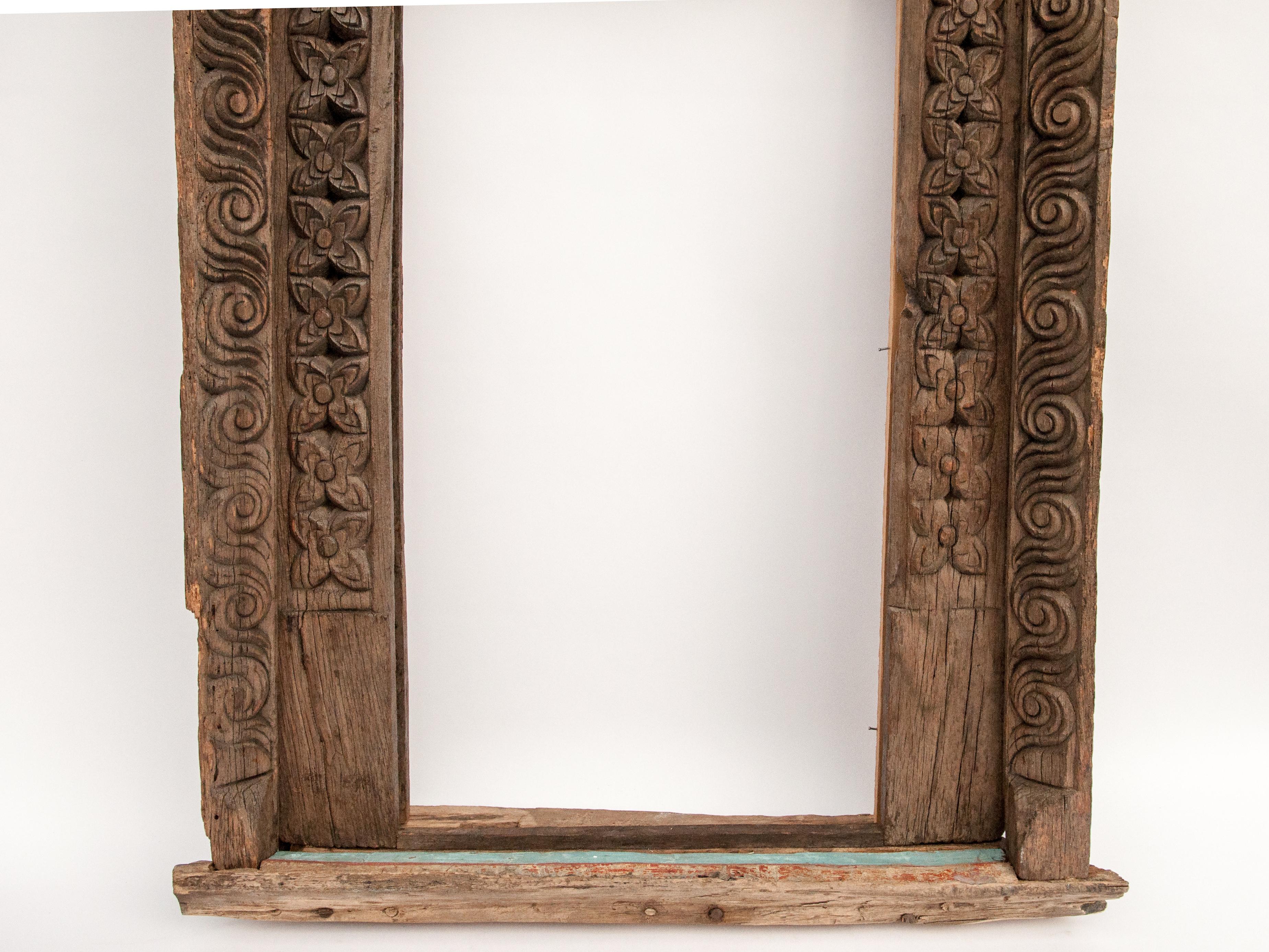 timber mirror frames