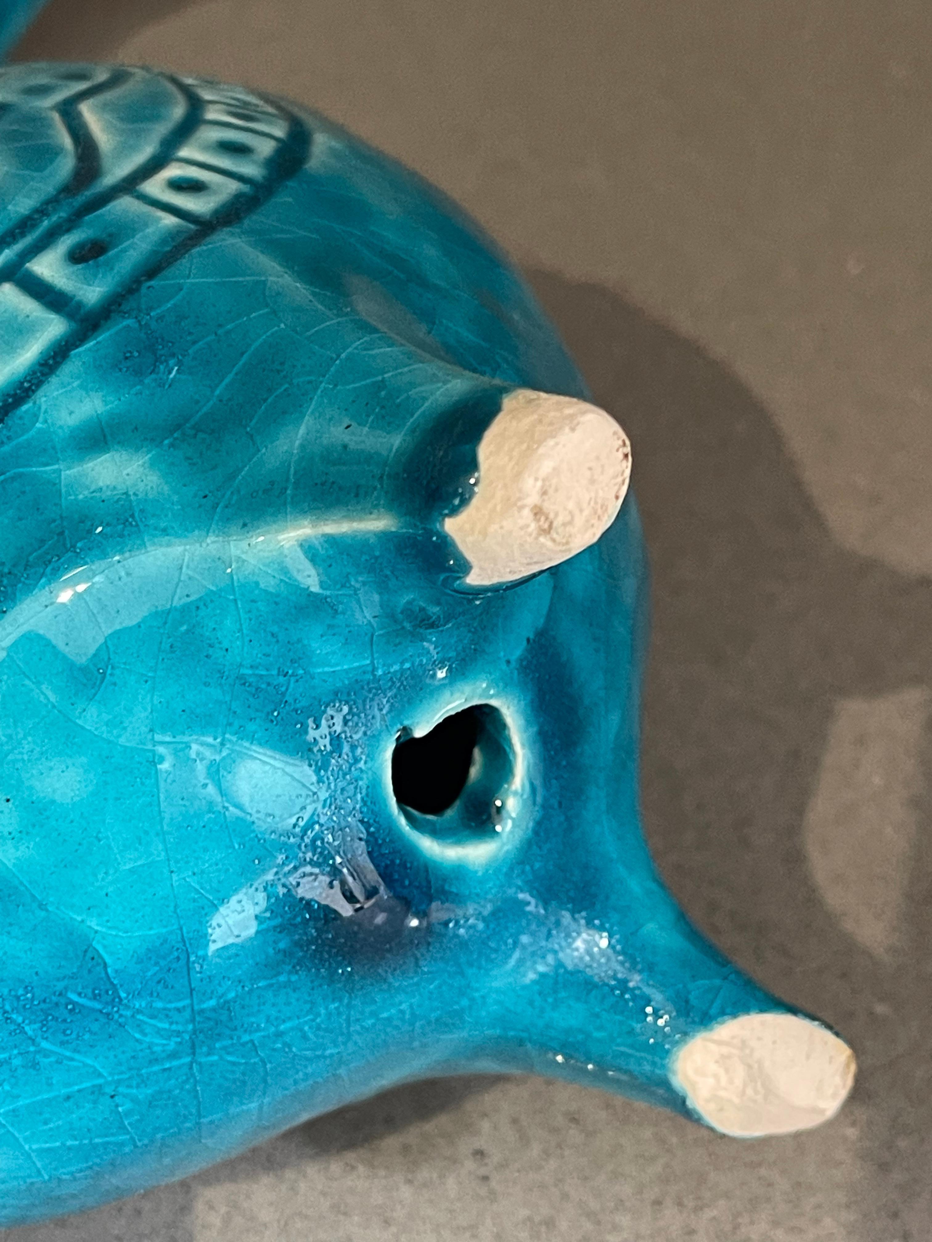 Hand-Keramik-Skulptur abstraktes Pferd Skulptur Dekorative antike Pixiu glasiertes Wohndekor im Angebot 2