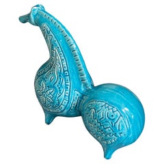 Hand Ceramic Abstract Horse Sculpture Decorative Ancient Pixiu Glazed Home Decor