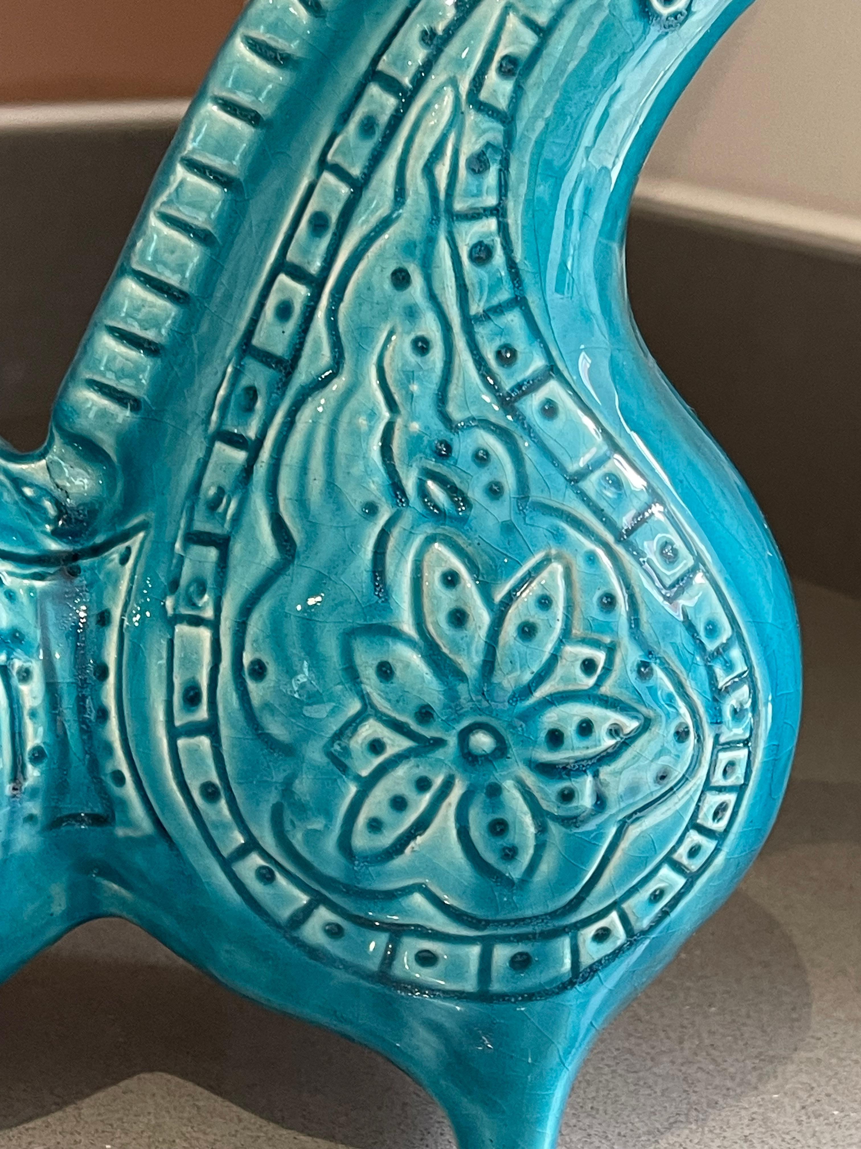 Hand-Keramik-Skulptur abstraktes Pferd Skulptur Dekorative antike Pixiu glasiertes Wohndekor (Westasiatisch) im Angebot