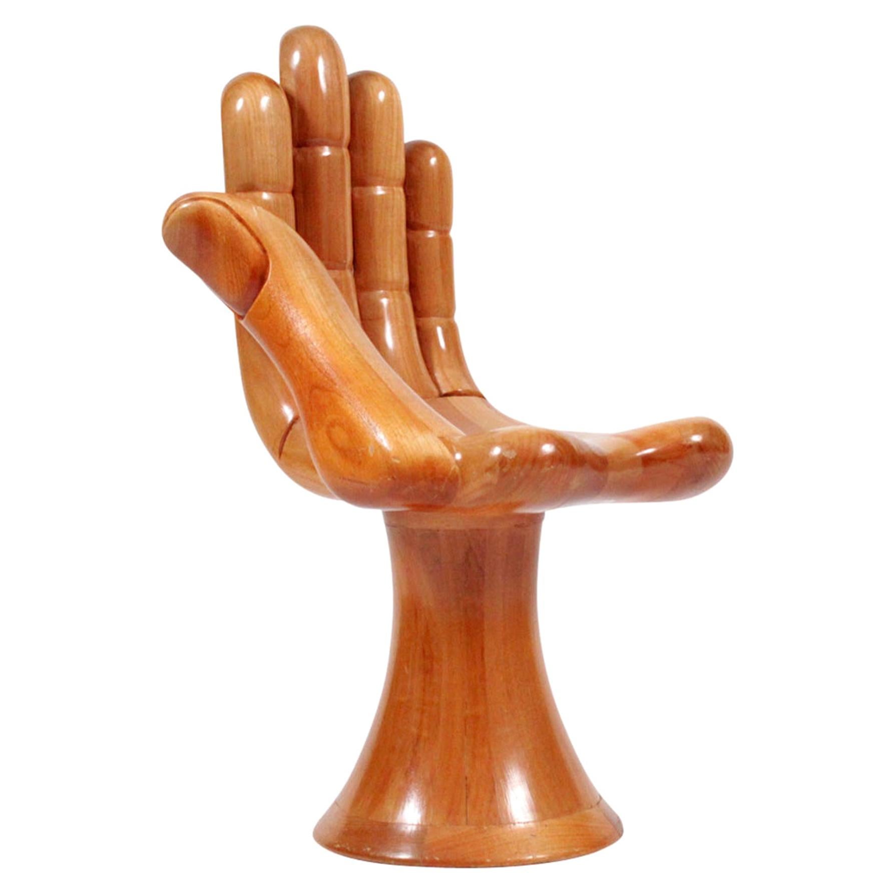 Hand Chair by Pedro Friedeberg