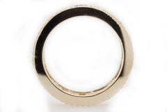 Hand-Coiled Etruscan Style Band with Diamonds