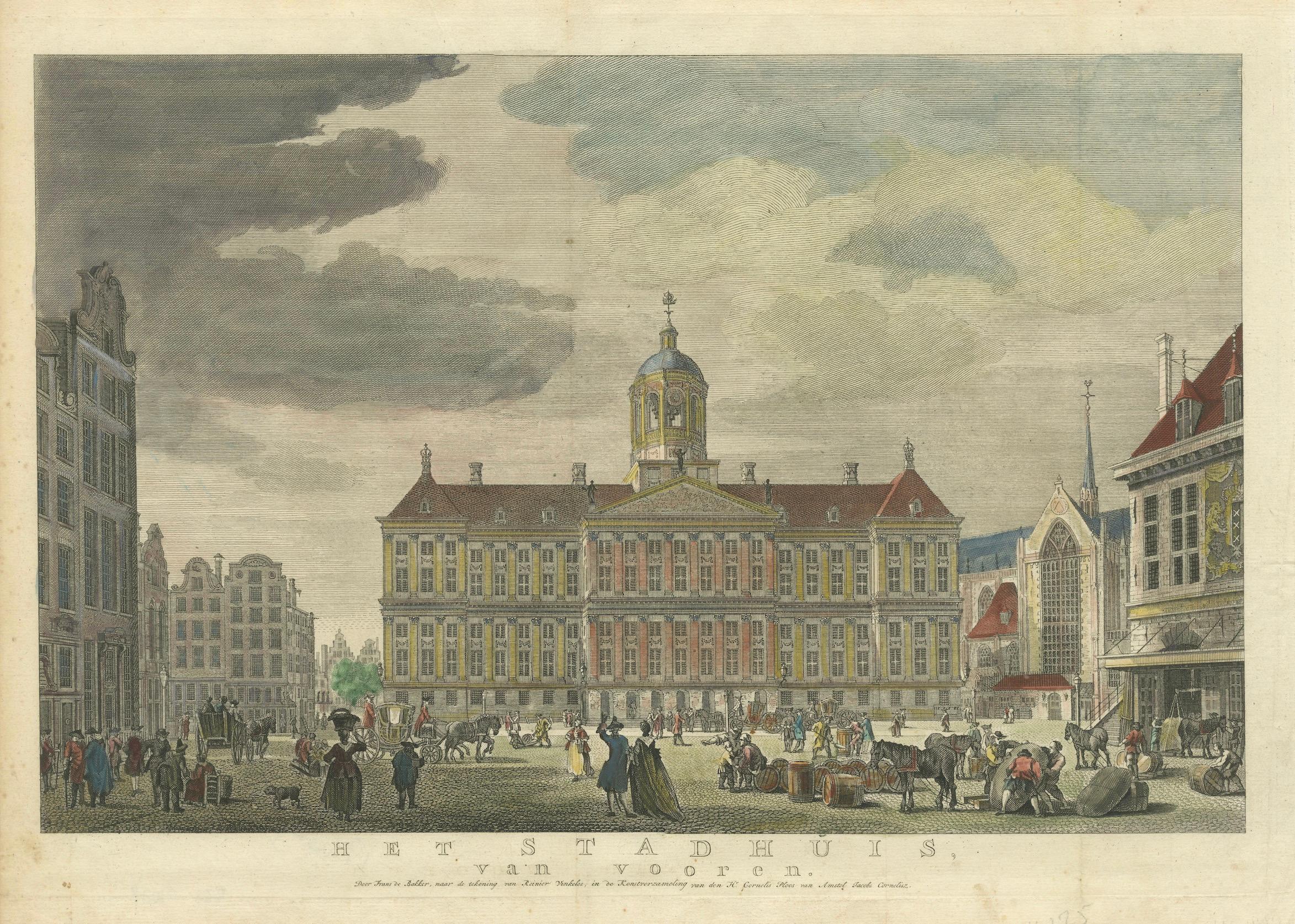 This hand-colored engraving, titled 