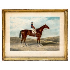 Antique Hand Colored Engraving of "Chamant" by Charles Hunt & Son