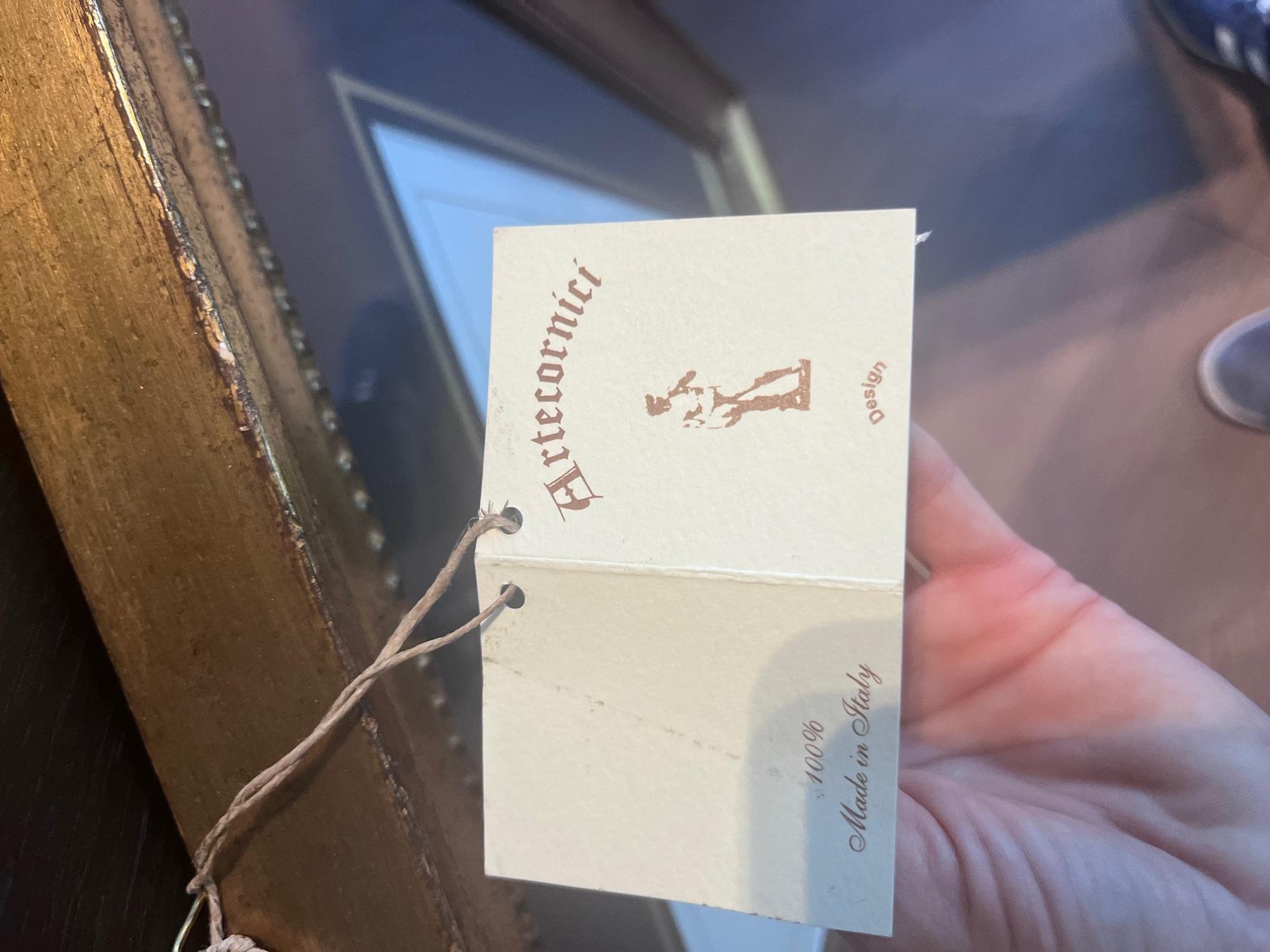 Dieses elegante Kunstwerk zeigt einen handkolorierten Druck einer Muschel auf handgeschöpftem Baumwollpapier. Der Druck trägt den Titel 