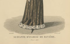 Hand-Colored Portrait of a Lady-in-Waiting to Isabeau of Bavaria, 1420 (1900)