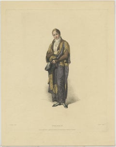 Hand-Colored Portrait of a Nobleman, Lord Belgrave, 1813
