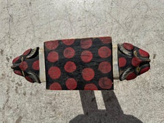 Hand Crafted and Hand Painted Folk Art Cat Table