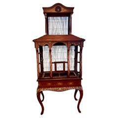 Bird Cage  84 inch Hand Crafted and Painted in Argentina