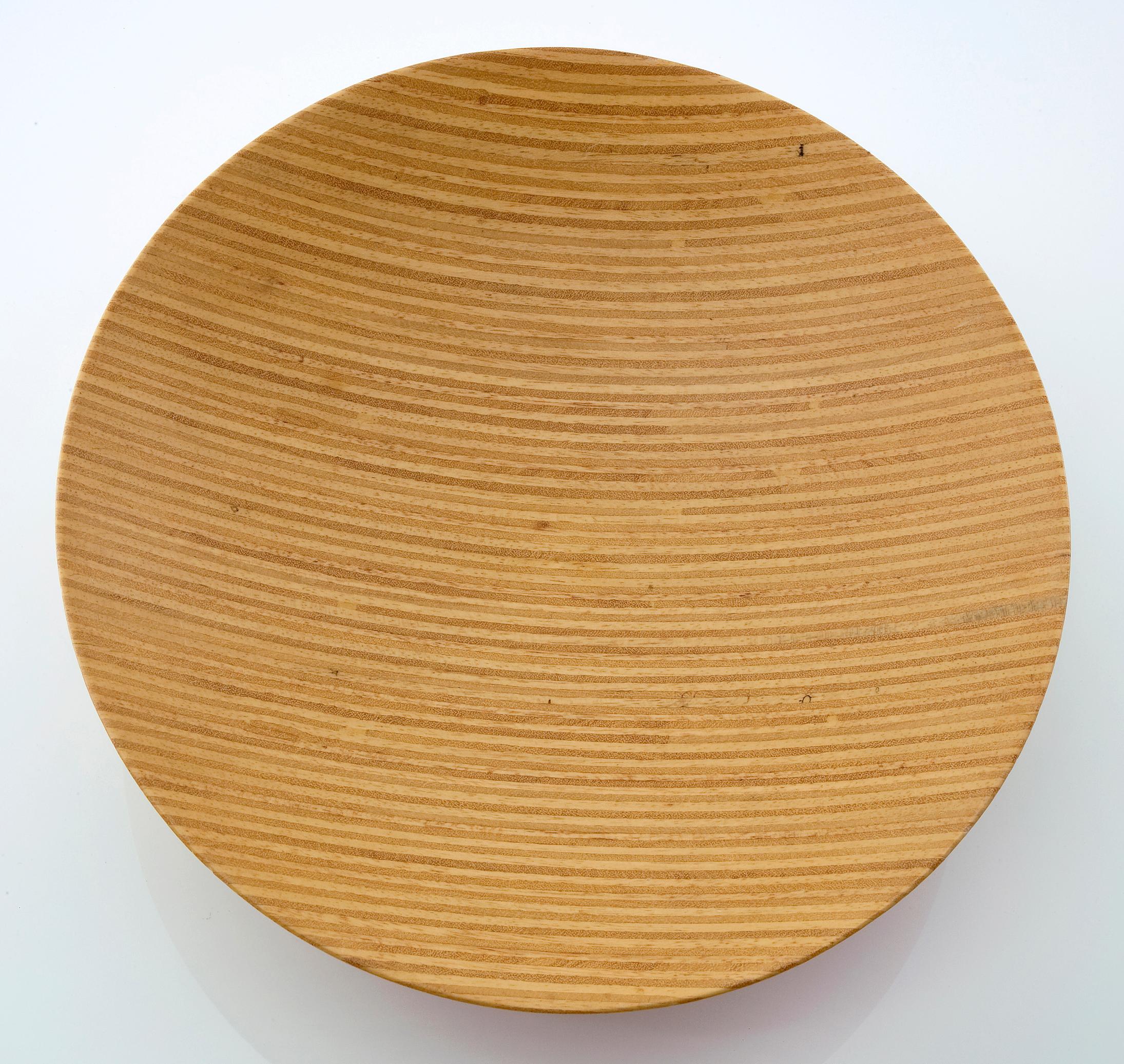Modern Handcrafted Bowl in Hardwood by Julia Krantz and Sao Paulo, 2007
